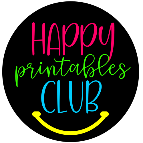 Happy Printables Club - So Fontsy